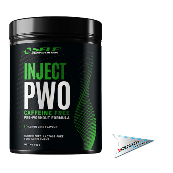 SELF-INJECT PWO CAFFEINE FREE (Conf. 400 gr)   Limone  
